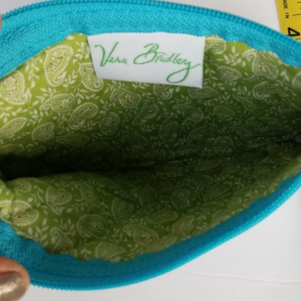 Vera Bradley Bermuda Blue Wristlet